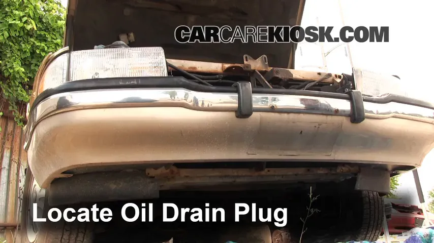 1993 Buick Roadmaster Estate Wagon 5.7L V8 Oil Change Oil and Oil Filter
